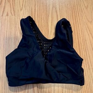 Girl’s Black Sports Bra dance wear